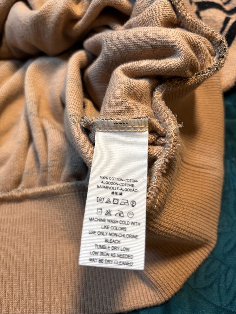 Free People Cream and Black Zebra-Stripe Pullover Sweater - Picture 5 of 6